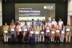 SRM APs Research Excellence Grows as 20 Faculty Members Feature Among the Worlds Top 2 Percent Scientists